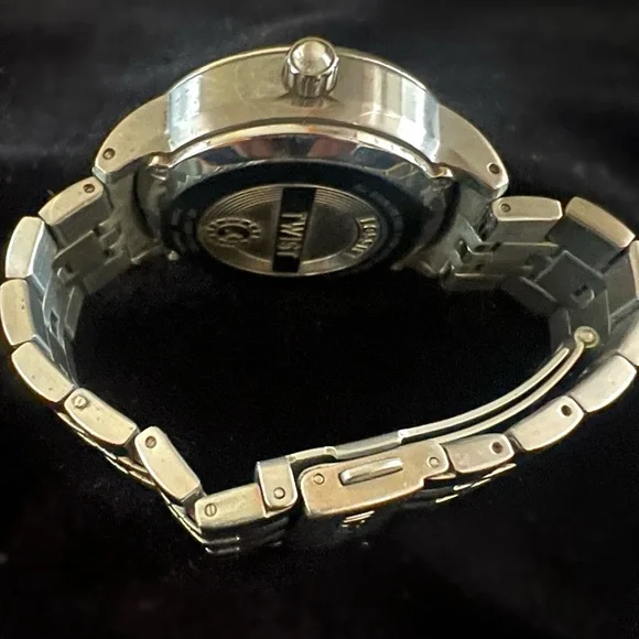 Vintage Fossil women’s twist dial watch, crystals, stainless H2O resistant. - Picture 5 of 6